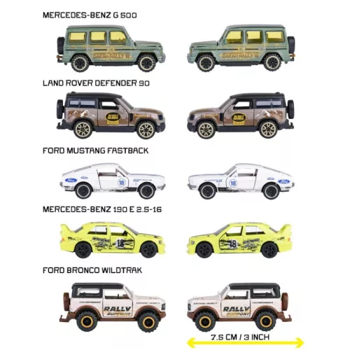 Majorette Ready for the Ride? CastHeads kisautó szett (5 db, 1:64)