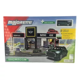 Majorette Mini Showroom játékszett Mini Aceman SE modellautóval