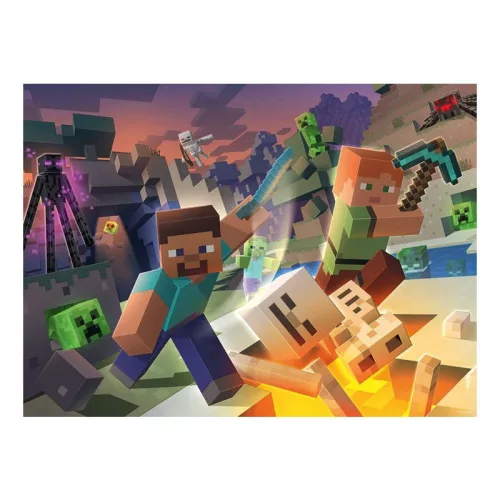 Ravensburger Minecraft Monster XXL puzzle – 100 db