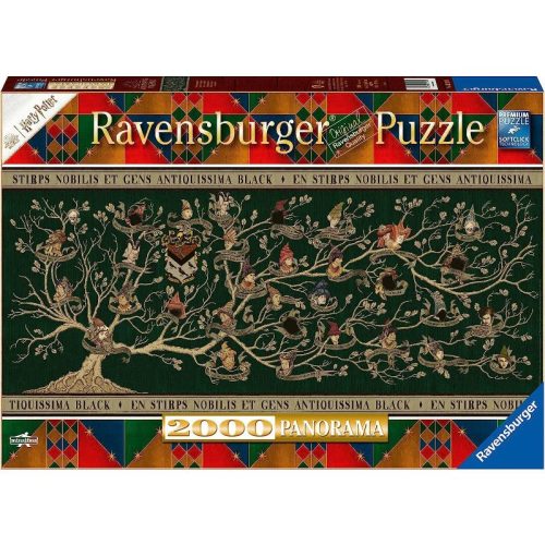 Ravensburger 17299 Panoráma puzzle - Harry Potter: Családfa (2000 db)