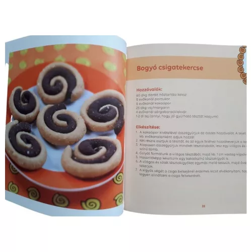 Bogyó és Babóca finomságai gyerekkönyv