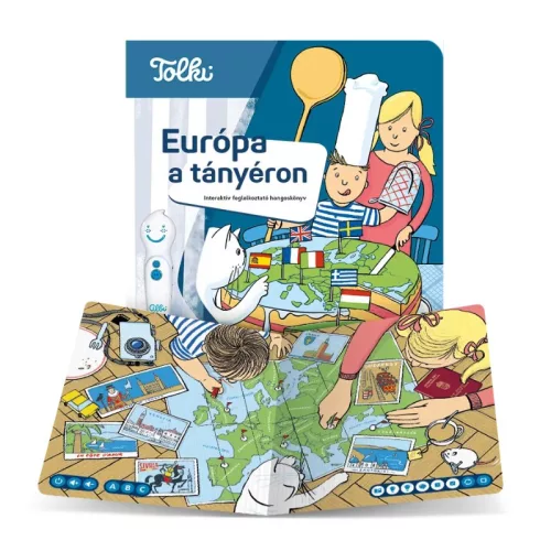Tolki Interaktív hangskönyv – Európa a tányéron