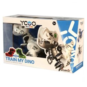 Silverlit Train My Dinos interaktív játék dinoszaurusz (fehér)