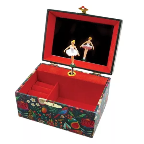 Zenélő ékszerdoboz tükörrel – Tavasz