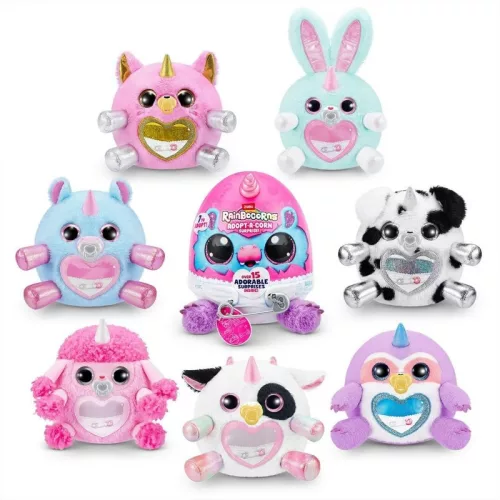 Zuru Rainbocorns Adopt-A-Corn meglepetés tojás kisméretű plüssel (1 db)