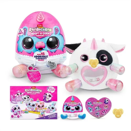 Zuru Rainbocorns Adopt-A-Corn meglepetés tojás kisméretű plüssel (1 db)