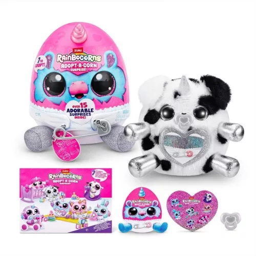 Zuru Rainbocorns Adopt-A-Corn meglepetés tojás kisméretű plüssel (1 db)