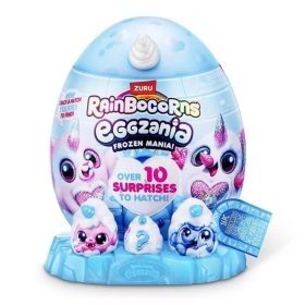 Zuru Rainbocorns Eggzania meglepetés tojás interaktív plüssel – Téli barátok (1 db)