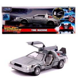 Jada Toys Vissza a jövőbe 2 Időgép DeLorean fém autómodell 1:24