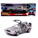Jada Toys Vissza a jövőbe 2 Időgép DeLorean fém autómodell 1:24