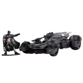 Jada Toys DC Justice League Batmobile fém autómodell figurával (1:32) – Batman