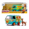 Jada Toys Scooby-Doo Mystery Machine modellautó figurákkal – rejtély-járgány Bozonttal és Scooby-Doo-val (1:24)