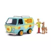 Jada Toys Scooby-Doo Mystery Machine modellautó figurákkal – rejtély-járgány Bozonttal és Scooby-Doo-val (1:24)