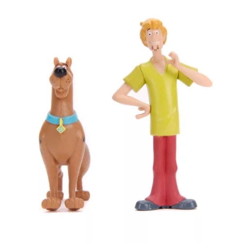 Jada Toys Scooby-Doo Mystery Machine modellautó figurákkal – rejtély-járgány Bozonttal és Scooby-Doo-val (1:24)
