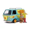 Jada Toys Scooby-Doo Mystery Machine modellautó figurákkal – rejtély-járgány Bozonttal és Scooby-Doo-val (1:24)
