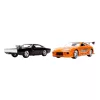 Jada Toys Fast & Furious Twin Pack modellautó csomag – Dom's Dodge Charger RT és Brian's Toyota Supra (1:32)