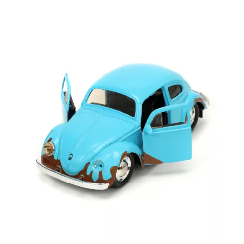 Disney Stitch modellautó figurával – 1959 VW Beetle (1:32) – Stitch