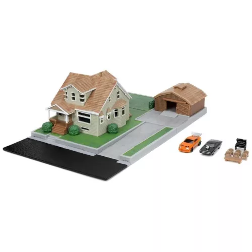 Jada Toys Fast & Furious Hollywood Rides – Toretto ház dioráma