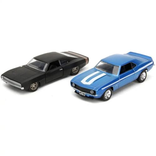 Jada Toys Fast & Furious Legacy Series Twin Pack – 1969 Chevrolet Camaro és 1968 Dodge Charger Widebody kisautók (1:32)
