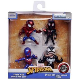 Jada Toys Marvel Pókember 4 darabos fém figura szett – 6 cm