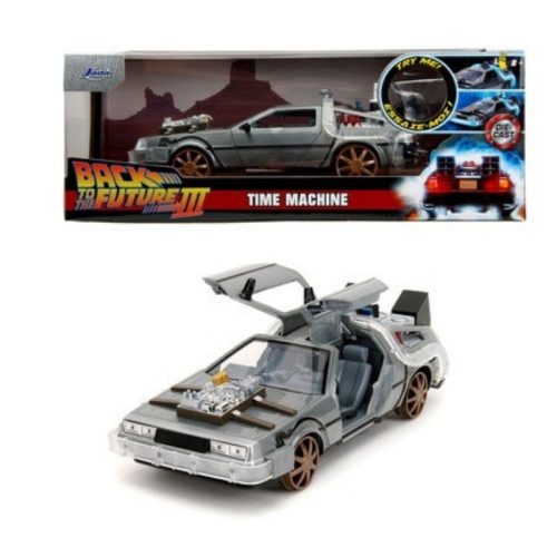 Jada Toys Vissza a jövőbe 3 Időgép fém autómodell 1:24