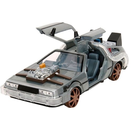 Jada Toys Vissza a jövőbe 3 Időgép fém autómodell 1:24