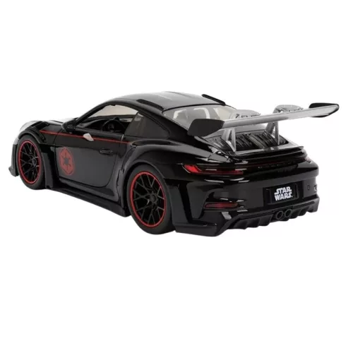 Jada Toys Star Wars – Darth Vader & Porsche 911 GT3 RS (992) fém autómodell figurával, 1:24