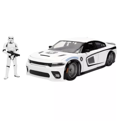 Jada Toys Star Wars Rohamosztagos 2021 Dodge Charger SRT Hellcat fém modellautó – 1:24