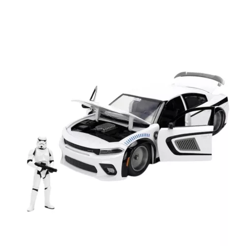 Jada Toys Star Wars Rohamosztagos 2021 Dodge Charger SRT Hellcat fém modellautó – 1:24