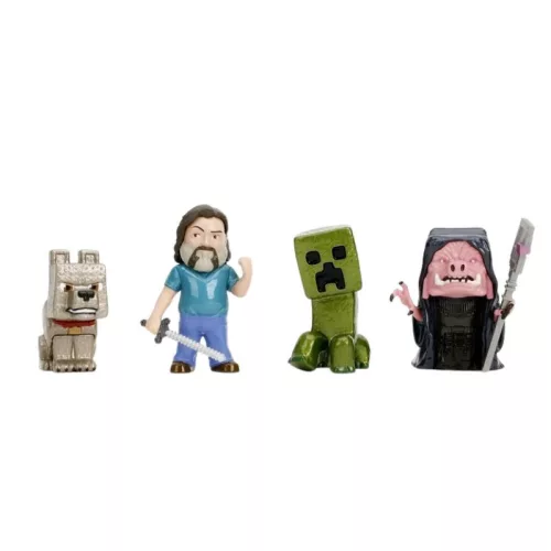 Jada Toys Minecraft A film fémfigurák 4 db