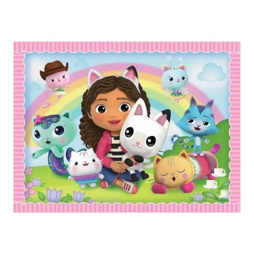 Trefl Gabi cicaháza 2in1 puzzle és memóriajáték