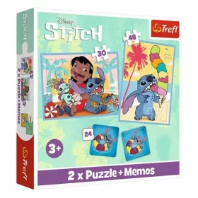 Trefl Disney Lilo & Stitch 2 az 1-ben puzzle és memóriajáték
