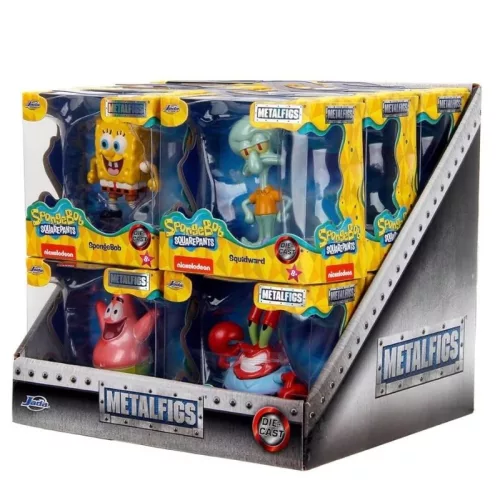 Jada Toys SpongyaBob Kockanadrág – Tunyacsáp fém figura 6,5 cm