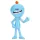 Jada Toys Rick and Morty Metalfigs Mr. Meeseeks fémöntött figura – 6 cm