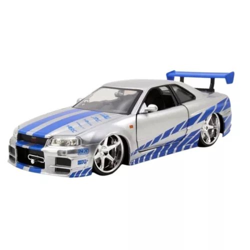 Jada Toys Fast & Furious modellautó – 2002 Nissan Skyline GT-R (1:24)