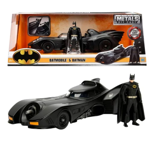 Jada Toys 1989 Batmobile autómodell Batman figurával (1:24) – Batman