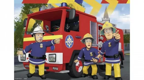 Ravensburger Sam a tűzoltó: Sam segít a bajban puzzle – 2x24 db