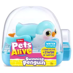 ZURU Pets Alive úszó pingvin figura – türkiz