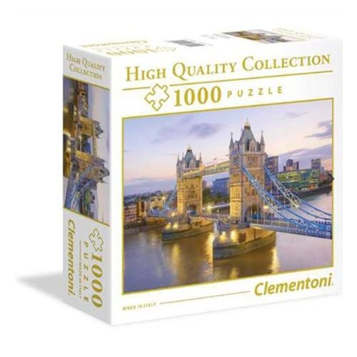 Clementoni 96504 High Quality Collection puzzle négyzet alakú dobozban - Tower-Bridge (1000 db)