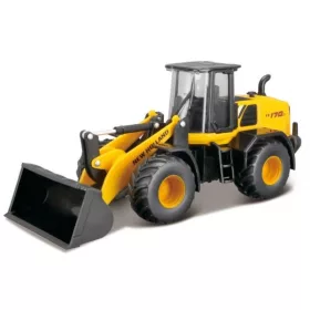Bburago New Holland W170D homlokrakodó munkagép 1:50 méretarányban