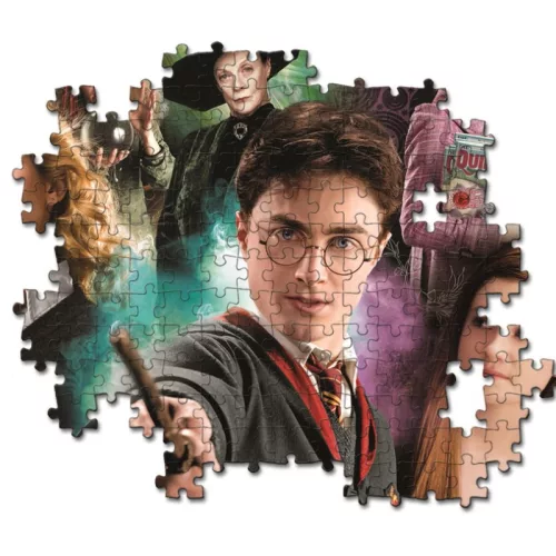 Clementoni Harry Potter SuperColor 98430 puzzle – Hermione, Harry, Ginny (104 db)