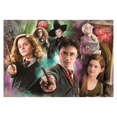 Clementoni Harry Potter SuperColor 98430 puzzle – Hermione, Harry, Ginny (104 db)