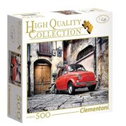   Clementoni 98980 High Quality Collection puzzle négyzet alakú dobozban - Fiat 500 (500 db)