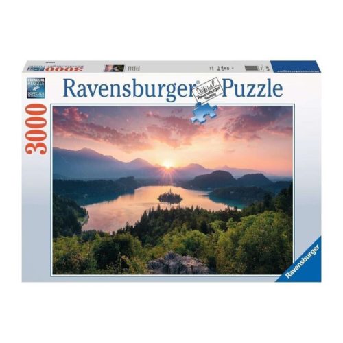 Ravensburger 17445 puzzle - Szlovénia, Bled-i tó (3000 db)