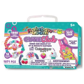 Rainbow Loom Auto Loom Cutie Club gumikarkötő készítő szett