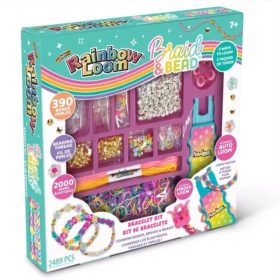 Rainbow Loom Auto Loom gumikarkötő-készítő gyöngyökkel