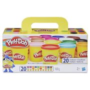 Play-Doh Szuper színkészlet tégelyes gyurma (20 db)