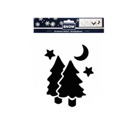 Karácsonyi stencil sablon – Fenyő