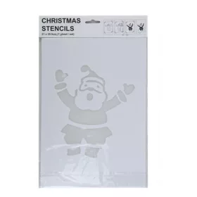 Karácsonyi stencil sablon – Mikulás