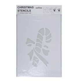 Karácsonyi stencil sablon – Nyalóka